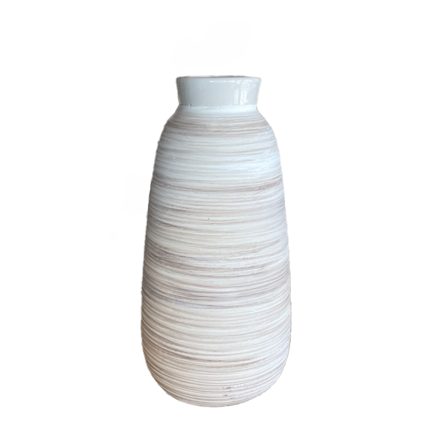 Natural Stoneware Vase 27cm 1500x1500
